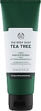 Парфумерія, косметика Маска для обличчя 3 в 1 "Чайне дерево" - The Bodu Shop Tea Tree 3-in-1 Wash Scrub Mask