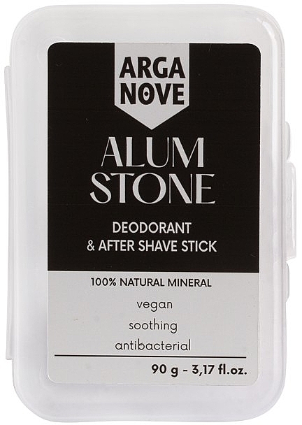 Натуральный дезодорант - Arga Nova Alum Stone Deodorant & After Shave Stick — фото N2