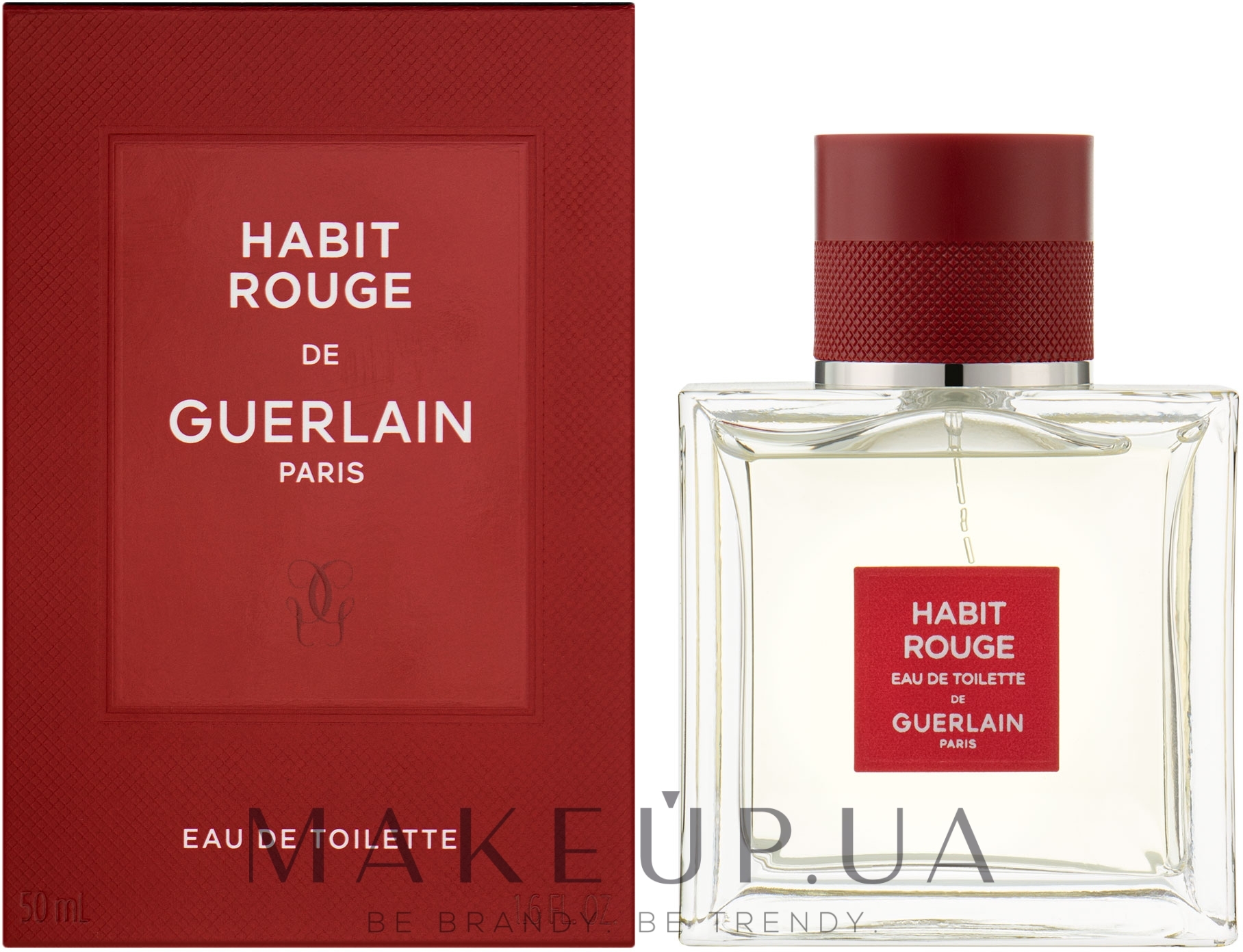 Guerlain Habit Rouge - Туалетная вода — фото 50ml
