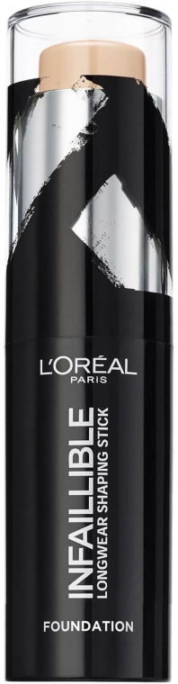 Тональна основа у стіку - L'Oreal Paris Infallible Shaping Stick Foundation — фото N1