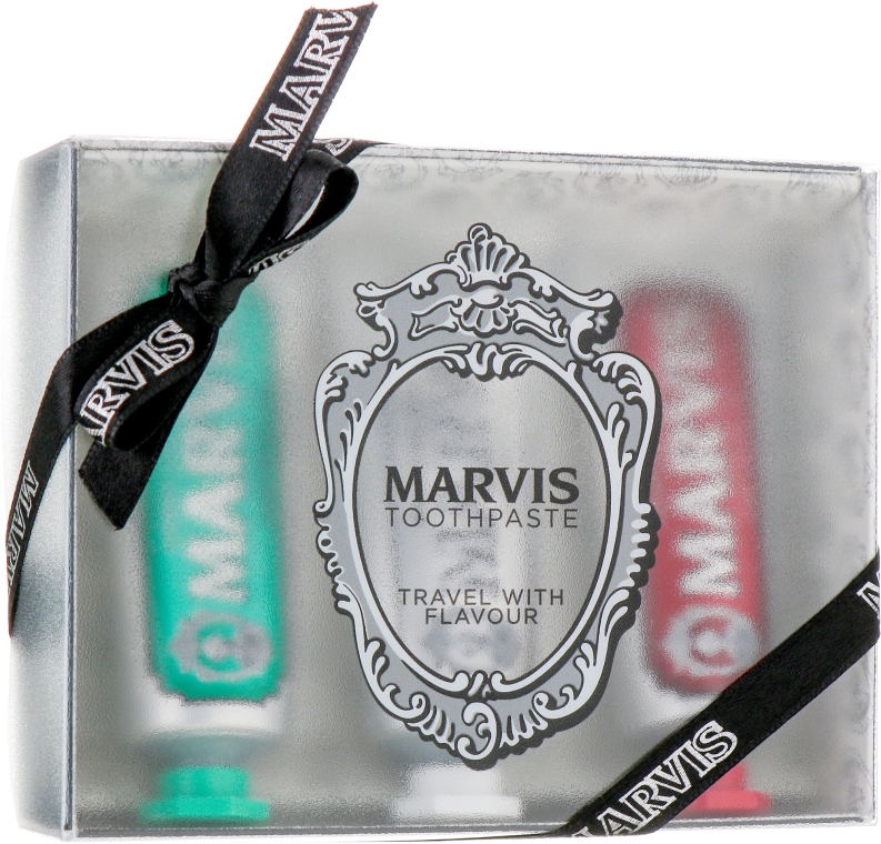 Набор "Travel With Flavour" - Marvis (toothpast/3x25ml) — фото N1