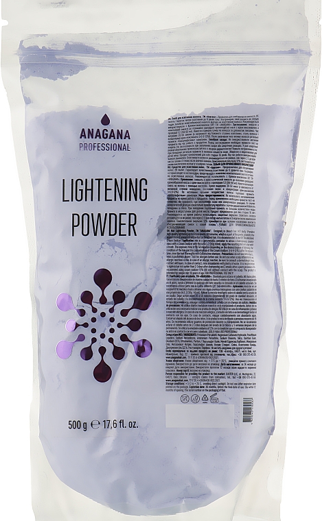 Пудра для осветления волос - Anagana Lightening Powder