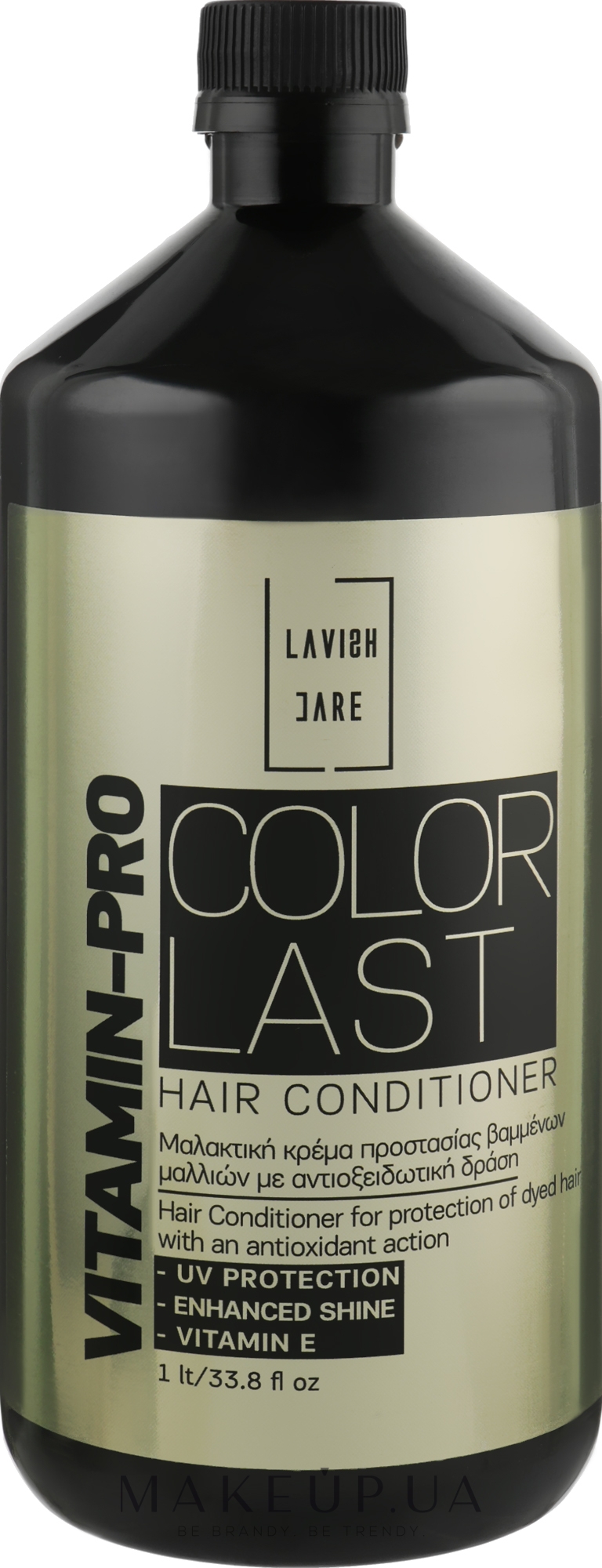 Кондиционер для окрашенных волос - Lavish Care Vitamin-Pro Color Last Conditioner — фото 1000ml