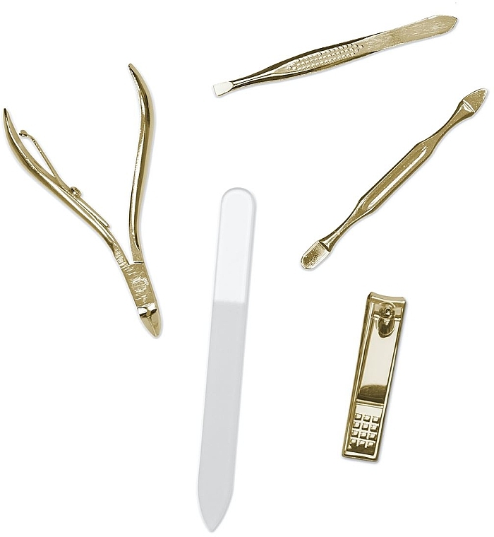 Маникюрный набор, 5 предметов - DesignWorks Ink Manicure Kit Nails B4 Males — фото N4