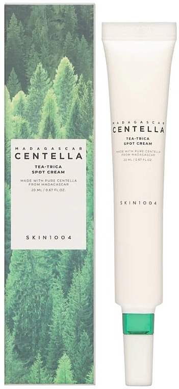 Точечный крем для проблемных зон - SKIN1004 Madagascar Centella Tea-Trica Spot Cream — фото N1