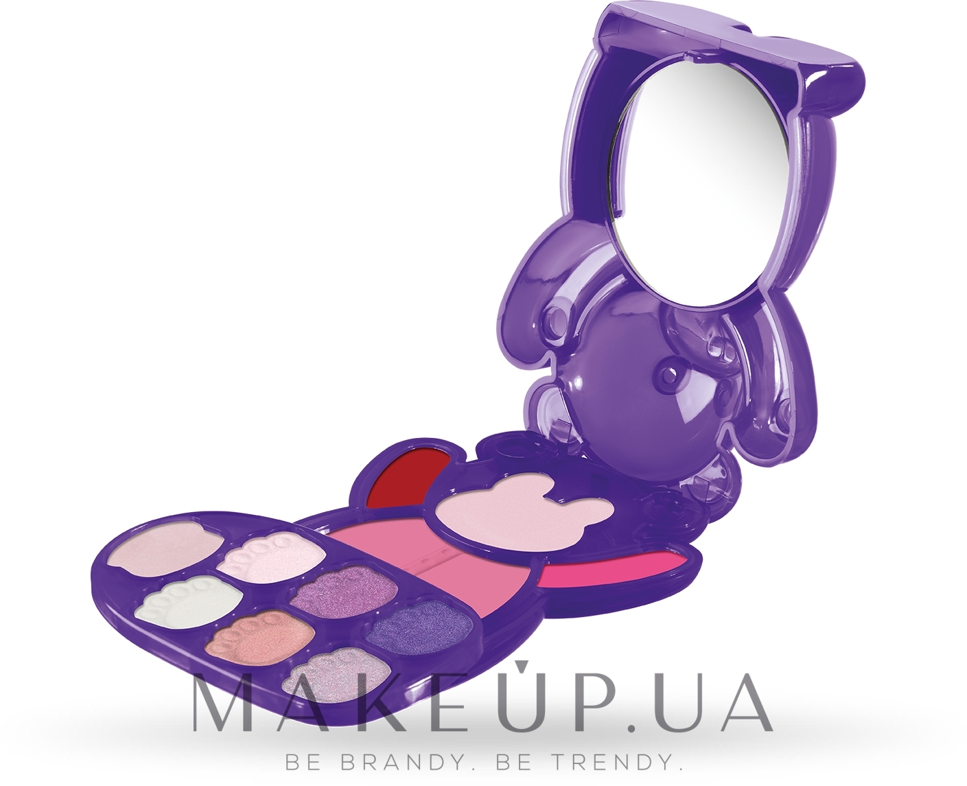 Палетка для макияжа лица, глаз и губ - Pupa Happy Bear — фото 001 - Violet