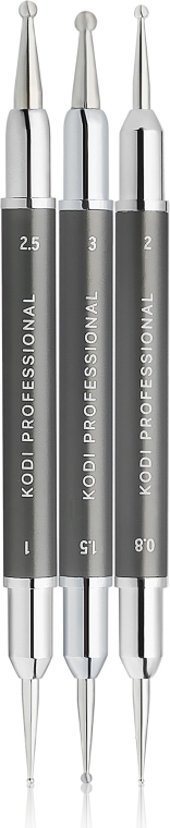 Набор - Kodi Professional Long Dots (nail/dots/1pcs + nail/dots/1pcs + nail/dots/1pcs) 