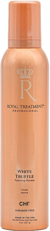 Мусс для волос "Белый трюфель" - Chi Royal Treatment White Truffle Foaming Mousse — фото N1