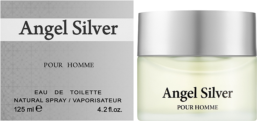 Аромат Angel Silver Pour Homme - Туалетная вода — фото N2