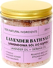 Парфумерія, косметика Сіль для ванн "Лаванда" - Koszyczek Natury Lavender Bath Salt