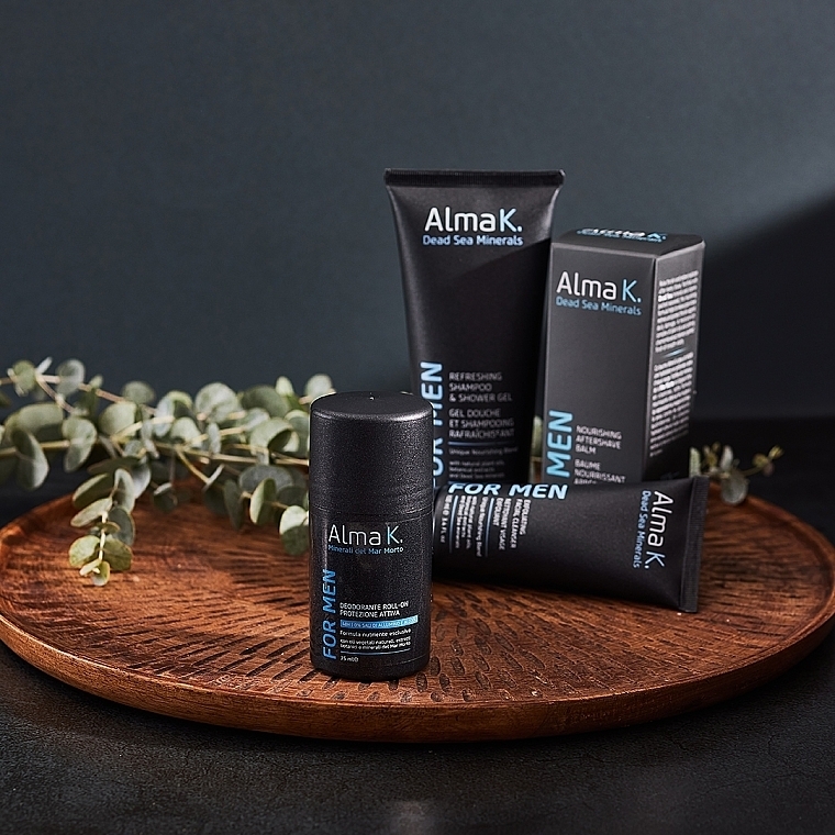 Освежающий шампунь и гель для душа - Alma K. For Men Refreshing Shampoo And Shower Gel — фото N3