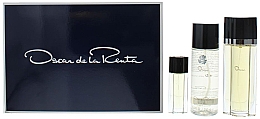 Парфумерія, косметика Oscar de la Renta Oscar - Набір (edt/100ml + b/mist/250 + edt/15ml)