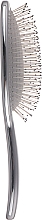 Щетка распутывающая для волос "Серебро" - Framar Metalling Detangle Brush Silver — фото N2