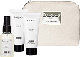 Парфумерія, косметика Набір - Balmain Hair Couture (shampoo/50ml + h/spray/50ml + cond/50ml + bag/1pcs)