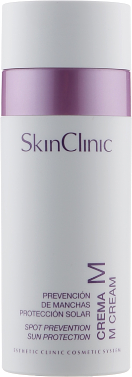 Крем для обличчя "М", сонцезахисний - SkinClinic M Cream — фото N1