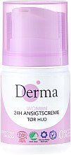 Духи, Парфюмерия, косметика Крем для лица для нормальной кожи - Derma Eco Woman 24H Face Cream Normal Skin