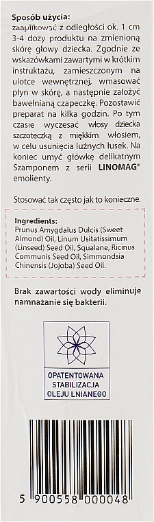 Олія від молочних кірочок - Linomag — фото N3