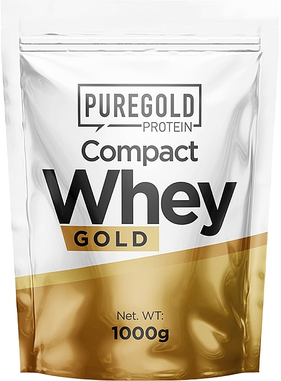 Сироватковий протеїн "Персиковий йогурт" - PureGold Protein Compact Whey Gold Peach Yoghurt — фото N1