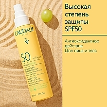 Сонцезахисний спрей для обличчя та тіла - Caudalie Vinosun Protect Spray Invisible SPF50 — фото N3