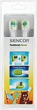 Парфумерія, косметика Насадка для електричної зубної щітки, 4 шт. - Sencor Toothbrush Heads SOX 014GR