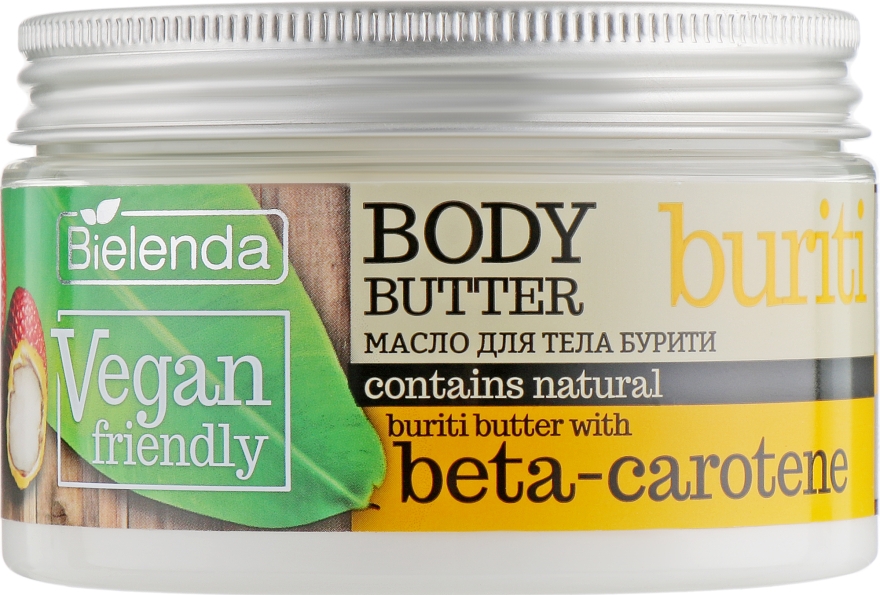 Масло для тіла "Буріті" - Bielenda Vegan Friendly Body Butter Buriti — фото N1