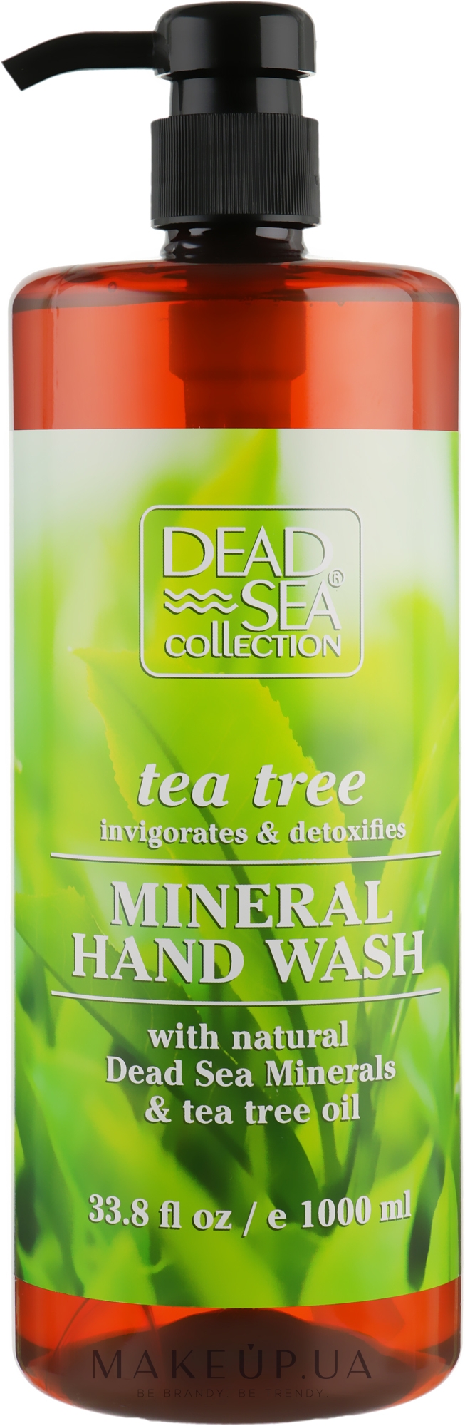 Жидкое мыло с минералами Мертвого моря и маслом чайного дерева - Dead Sea Collection Tea Tree Hand Wash — фото 1000ml