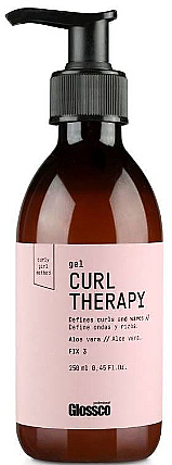 Гель для кудрявых и волнистых волос - Glossco Curl Therapy Gel — фото N1