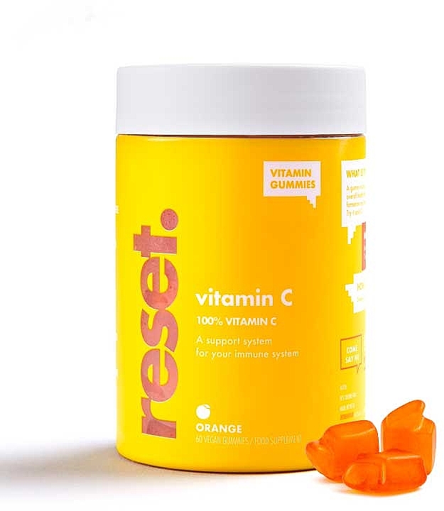 Харчова добавка "Vitamin C" - Reset Vitamins C Gummies — фото N1