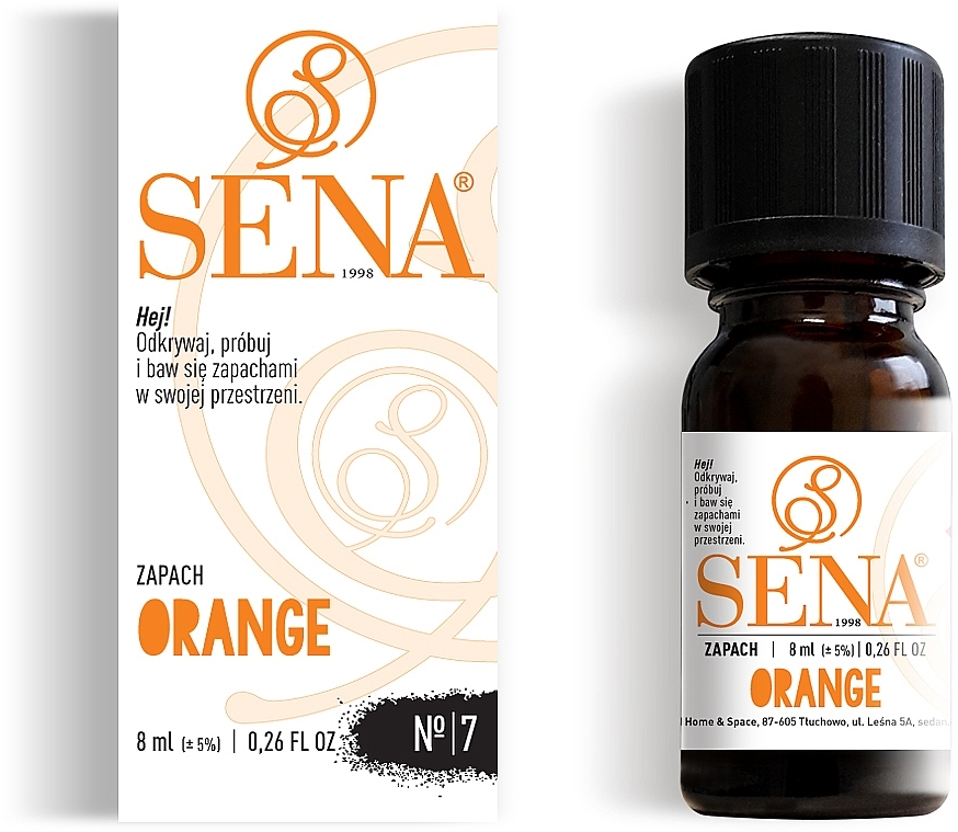 Ароматична олія "Апельсин" - Sena Aroma Oil №7 Orange — фото N1