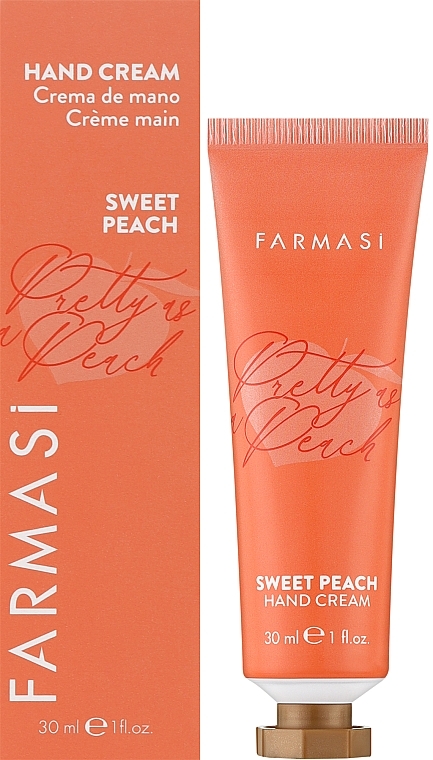 Крем для рук "Персик" - Farmasi Sweet Peach Hand Cream — фото N2