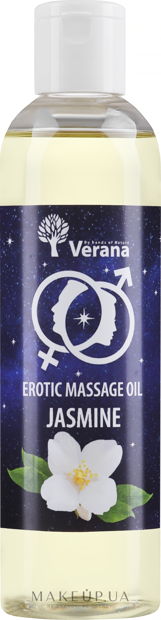 Олія для еротичного масажу "Жасмин" - Verana Erotic Massage Oil Jasmine — фото 250ml