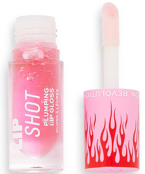 Блиск для губ - Makeup Revolution Hot Shot Lip Flame Plumping Gloss — фото N1