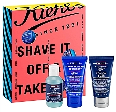 Духи, Парфюмерия, косметика Набор - Kiehl' Shave It Off & Take It Off (f/gel/75ml + f/fluid/75ml + shave/cr/75ml)