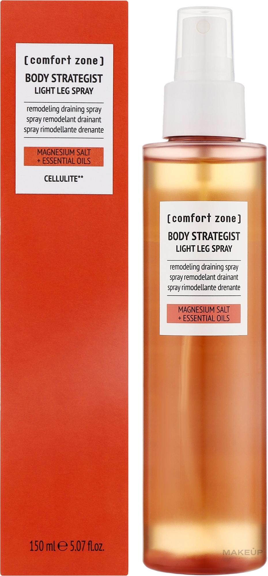 Спрей дня ніг - Comfort Zone Body Strategist Light Leg Spray — фото 150ml