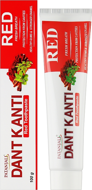 УЦЕНКА Зубная паста "Ред" - Patanjali Dant Kanti Red Toothpaste * — фото N2