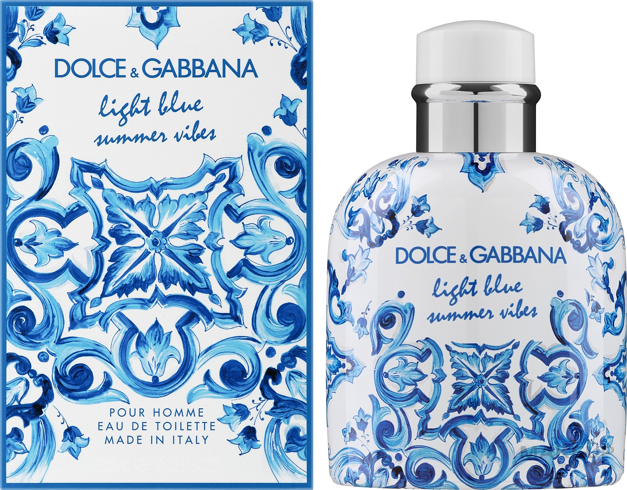 Dolce & Gabbana Light Blue Summer Vibes Pour Homme - Туалетная вода — фото 125ml