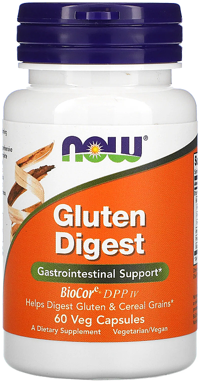 Капсулы "Глютен" - Now Foods Gluten Digest — фото N1