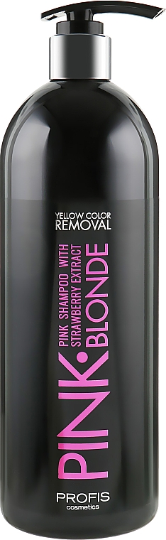 Питательный шампунь для волос - Profis Pink Blonde Shampoo With Strawberry Extra