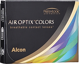 Парфумерія, косметика Кольорові контактні лінзи, 2 шт., brown - Alcon Air Optix Colors