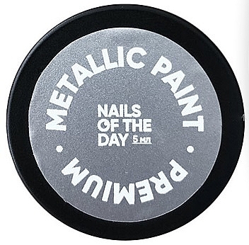 Гель-краска для ногтей - Nails Of The Day Premium Metallic Paint — фото N1