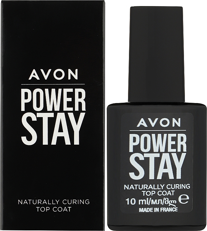Верхнє покриття для нігтів - Avon Power Stay  — фото N2