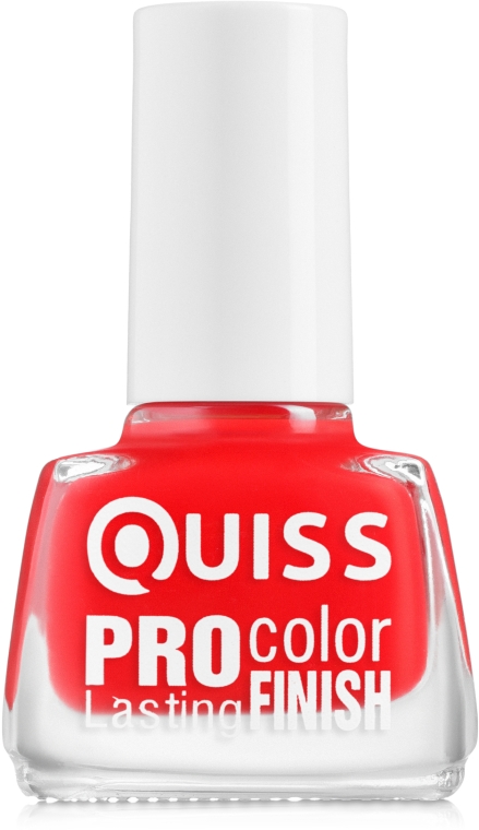 Лак для ногтей - Quiss Pro Color Lasting Finish