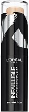 Духи, Парфюмерия, косметика Тональная основа в стике - L'Oreal Paris Infallible Shaping Stick Foundation