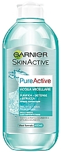 Міцелярна вода - Garnier Skin Active Pure Active Micellar Cleansing Water — фото N1