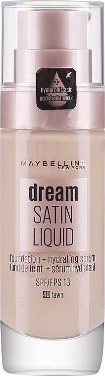 Тональный крем - Maybelline New York Dream Satin Liquid — фото N1