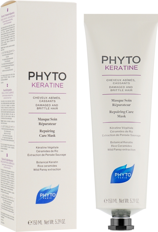 Маска для волос - Phyto Phytokeratine Repairing Care Mask — фото N2