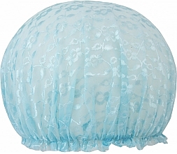 Шапочка для волосся під час сну з резинкою, блакитна - Disna — фото N1
