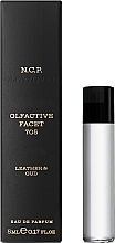 Парфумерія, косметика N.C.P. Olfactives Gold Edition 705 Leather & Oud Refill - Парфумована вода (пробник)