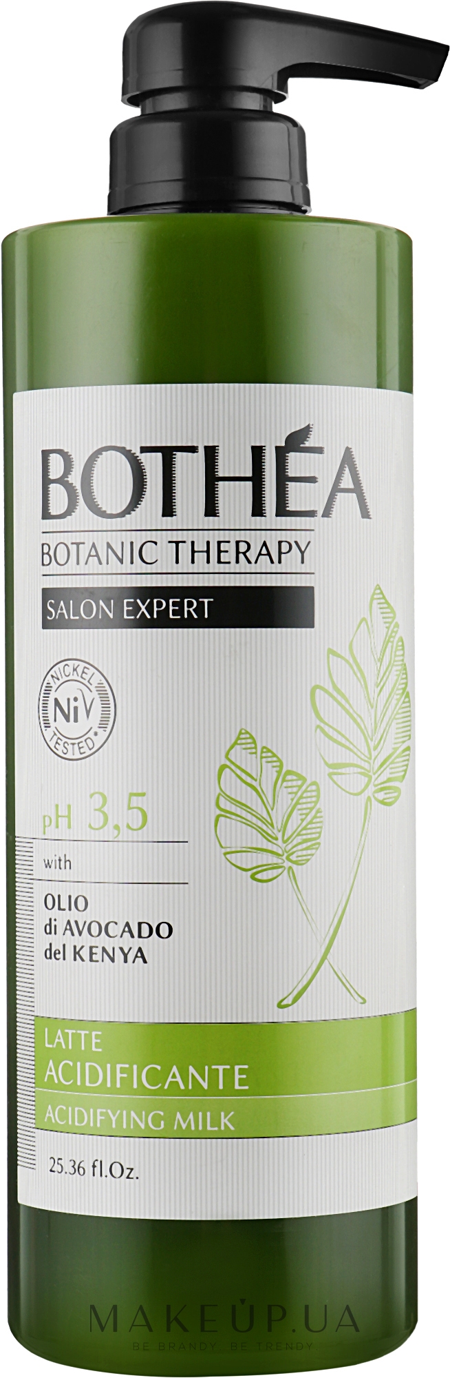 Окислювальне молочко - Bothea Botanic Therapy Salon Expert Acidifying Milk pH 3.5 — фото 750ml