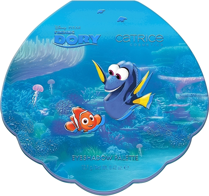 Палетка теней для век - Catrice Disney Pixar Finding Dory Eyeshadow Palette — фото N2